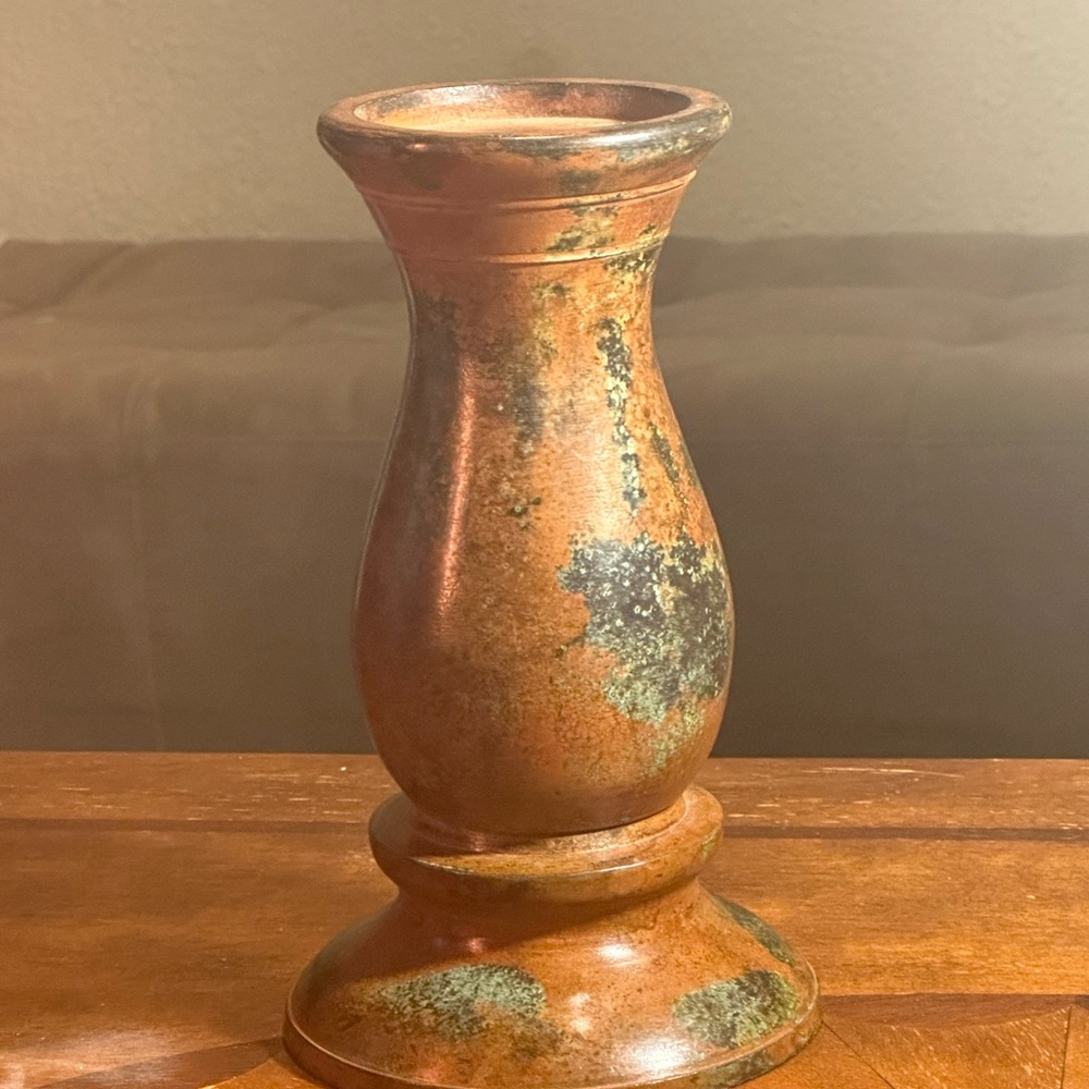 Antique Candle Holder Of Light